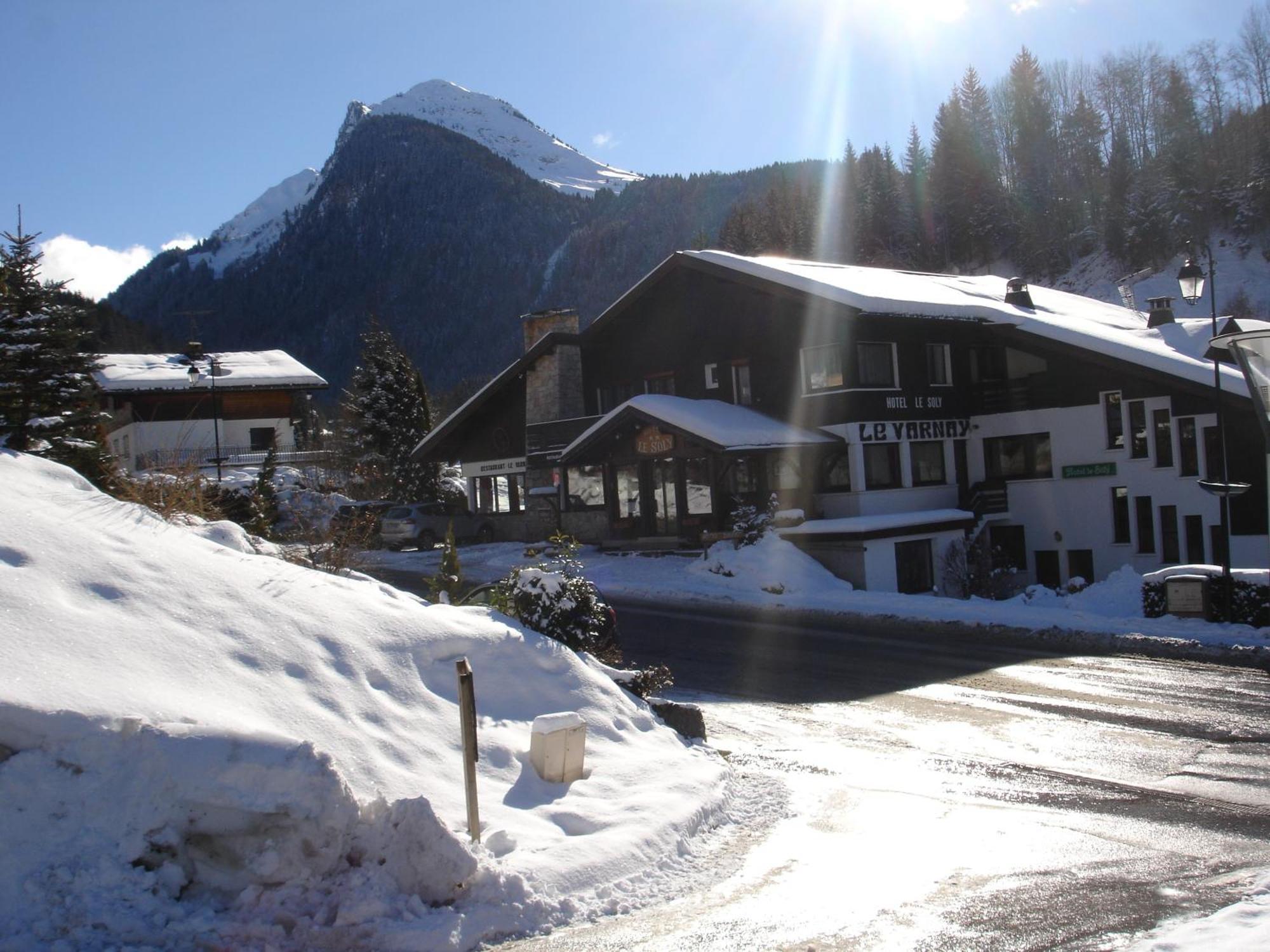 Hotel Le Soly Morzine Buitenkant foto